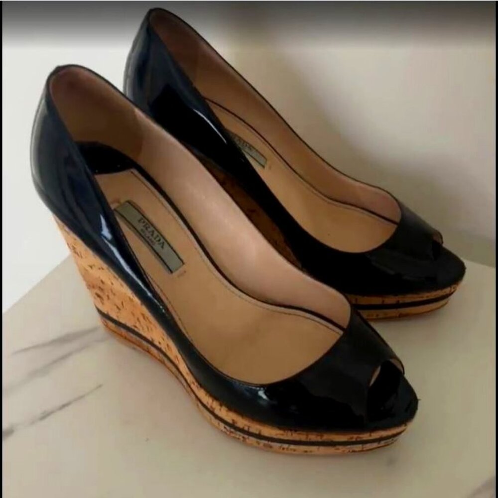PRADA wedges, NEW